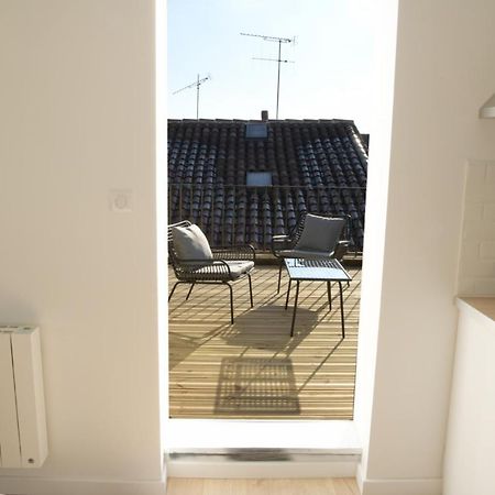 T2 De 55M2 Avec Toit Terrasse, Hyper Centre, Wifi, Draps, Savons Et Serviettes Fournis 코냐크 외부 사진